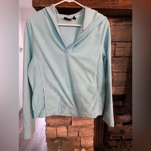 TEK GEAR‎ aqua fleece pullover
